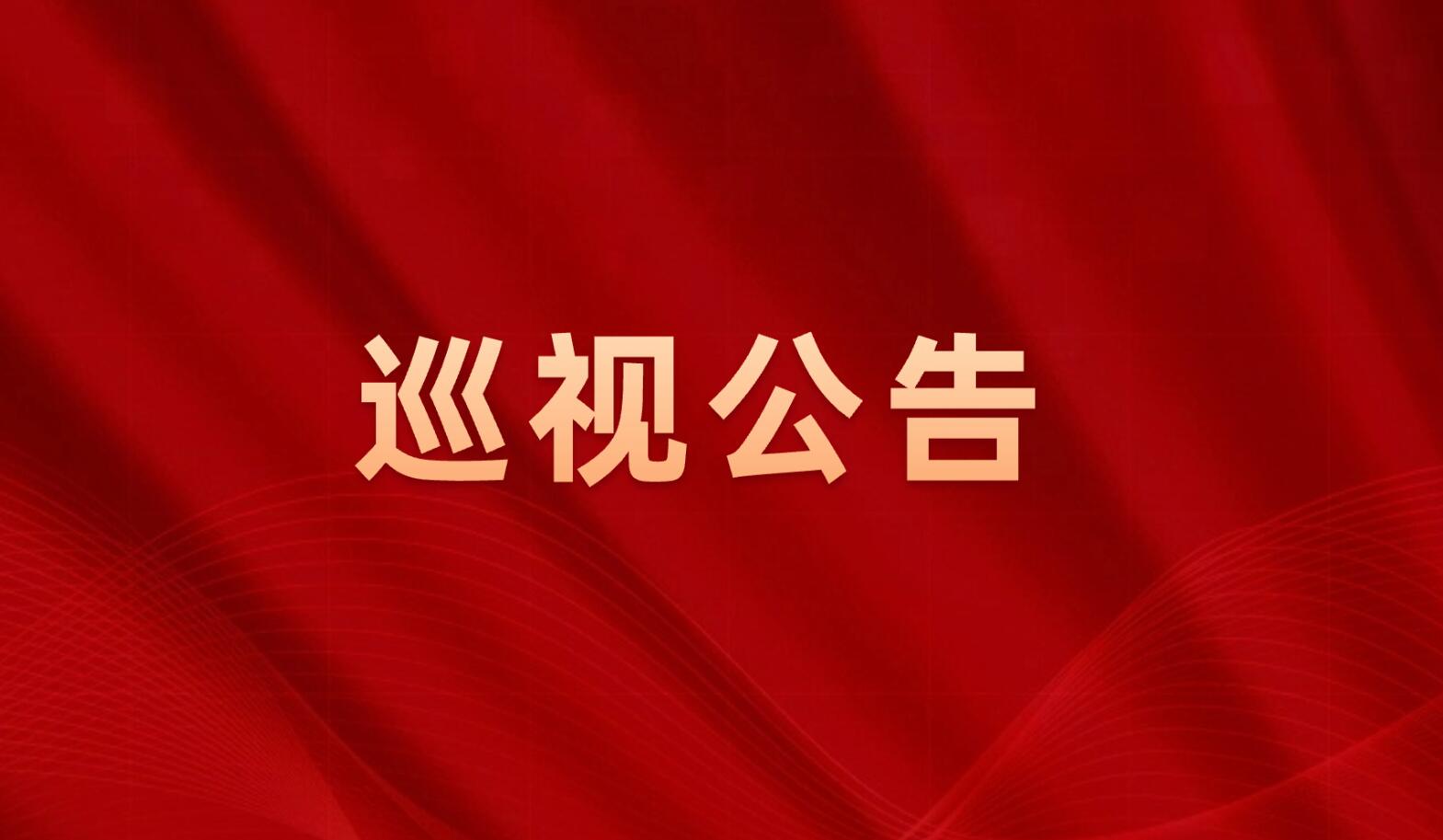 巡視公告